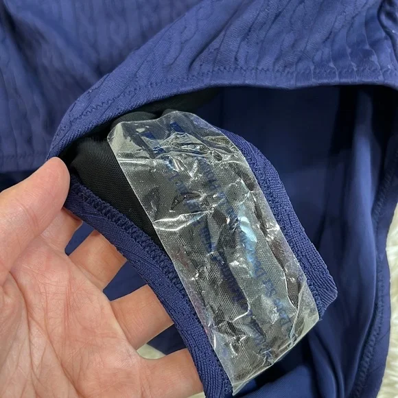 Tommy Bahama Cable Beach High Neck One Piece Swimsuit - Mare Navy* - Picture 5 of 9